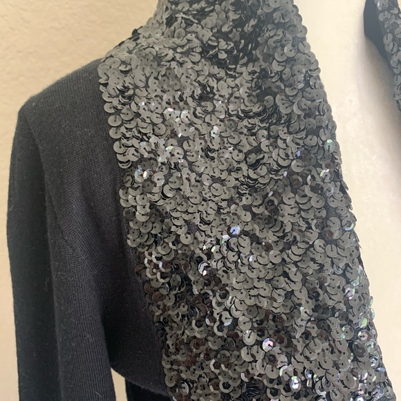 J.Crew Sequin Open Front Sweater Cardigan NWT - Picture 6 of 8